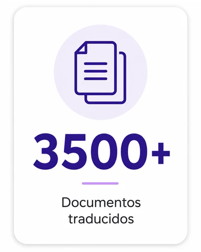 3500+ documentos traducidos